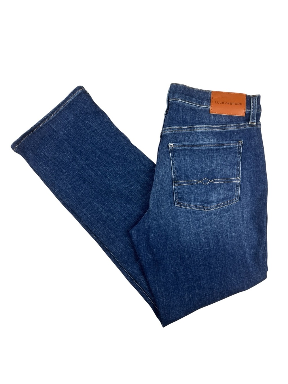 Lucky Brand Jeans Women’s 12 / 31 R Sweet Mid-Rise straight Denim Stretch